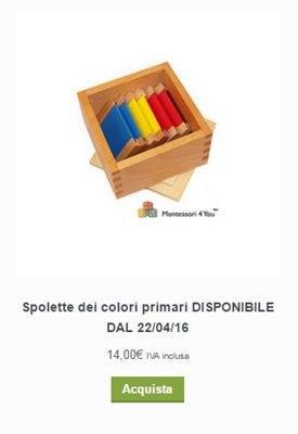 materiale montessori materiale montessori acquisto online
