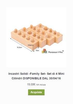materiale montessori materiale montessori acquisto online