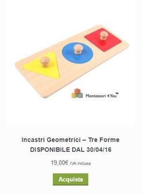 materiale montessori materiale montessori acquisto online