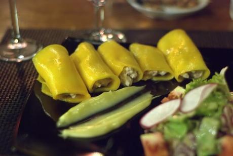 Tre giorni a Siem Reap Involtini di mango e granchio