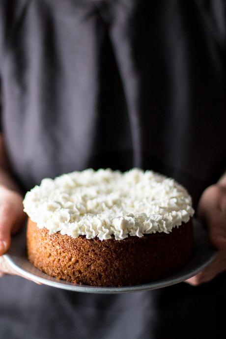 Torta di carote e cioccolato bianco Carrot cake