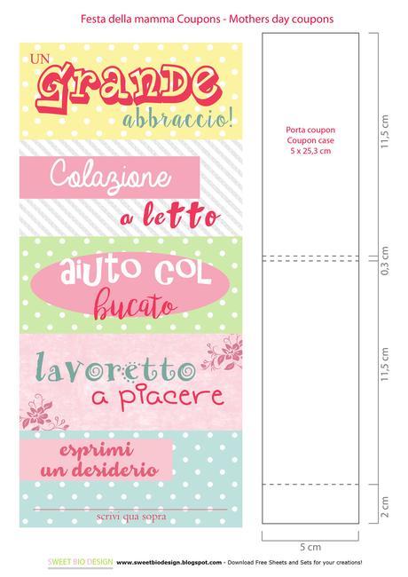 Scatola e coupon festa della Mamma - Coupon gift box Mother's day Scatola e coupon festa della Mamma - Coupon gift box Mother's day