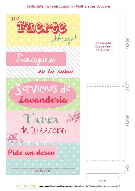 Scatola e coupon festa della Mamma - Coupon gift box Mother's day Scatola e coupon festa della Mamma - Coupon gift box Mother's day