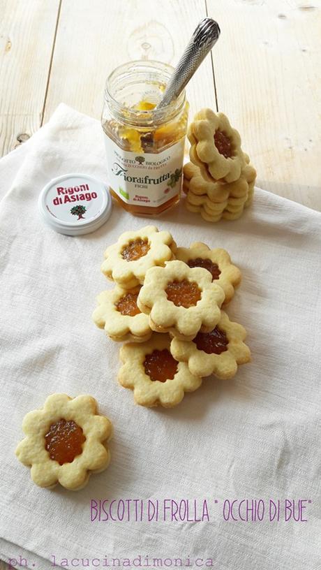 BISCOTTI DI FROLLA ” OCCHIO DI BUE” BISCOTTI DI FROLLA ” OCCHIO DI BUE”