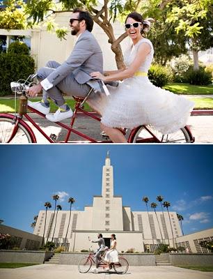 Un matrimonio in bicicletta!!