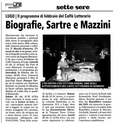 La rassegna stampa del primo trimestre 2011