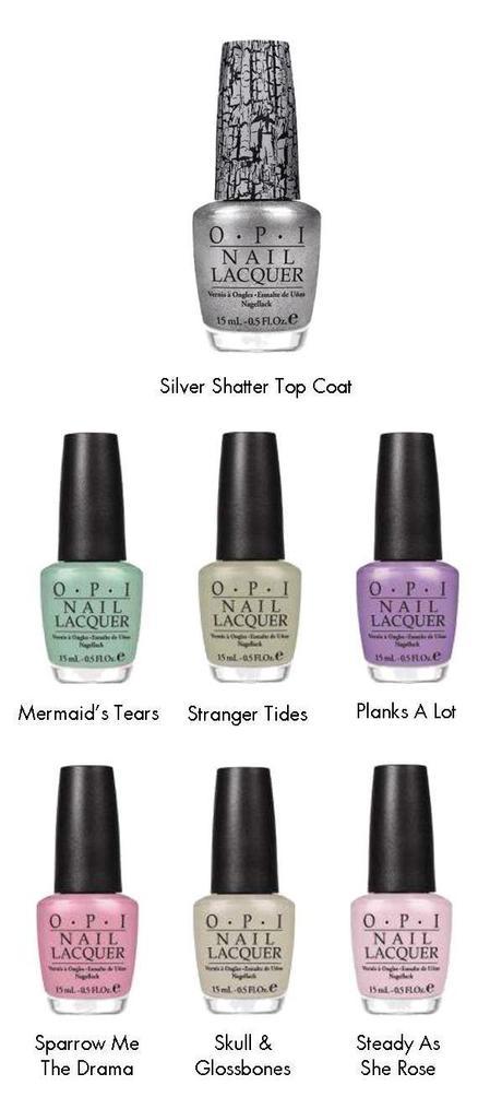 News: OPI Pirates of the Caribbean Collection News: OPI Pirates of the Caribbean Collection
