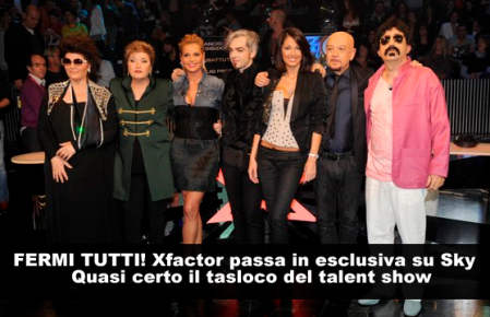 Tralosco in vista per Xfactor: il talent finisce su Sky Uno senza Francesco Facchinetti