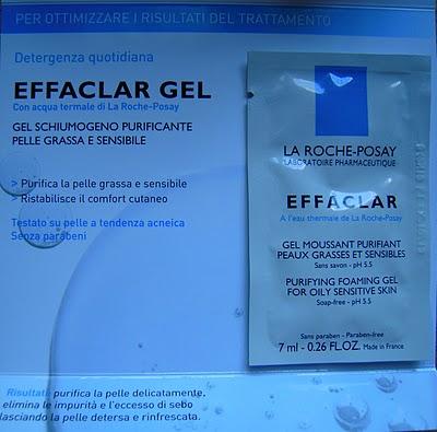 Provando il trattamento per pelli impure La Roche - Posay