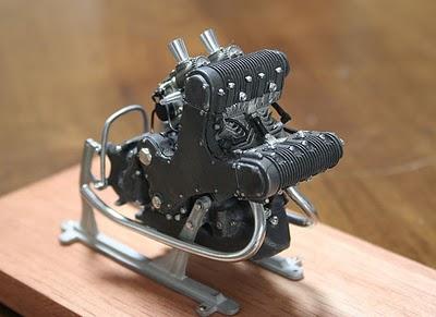 Engines - AJS E95 Porcupine 1954 by Cosmo's Factory