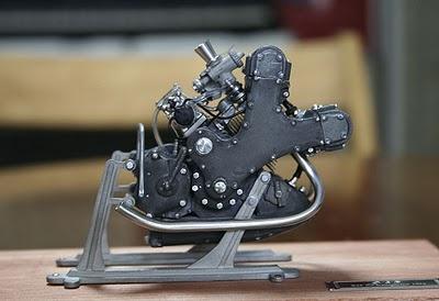 Engines - AJS E95 Porcupine 1954 by Cosmo's Factory