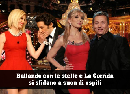 La Corrida chiude con Gigi Proietti, Annalisa Scarrone, Raffaella Carrà e Noemi. Ballando con le stelle risponde con Enrico Montesano e Alessandra Amoroso