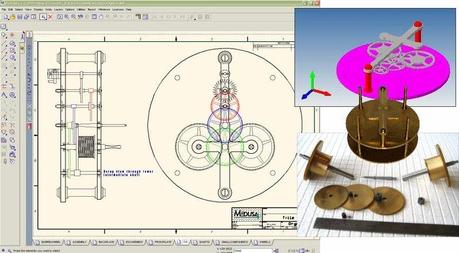 Medusa4 la migliore alternativa ad AutoCad in Linux.