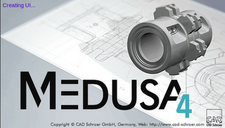 Medusa4 la migliore alternativa ad AutoCad in Linux.