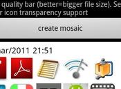 AppToMosaic: crea mosaico delle Android condividilo