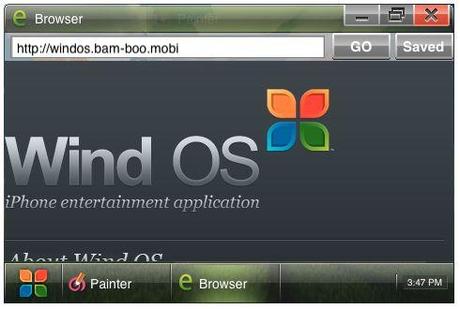 Wind OS: Emulatore Windows per cellulare