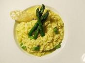Risotto allo zafferano asparagi