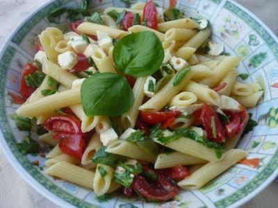 Pasta fredda con rucola