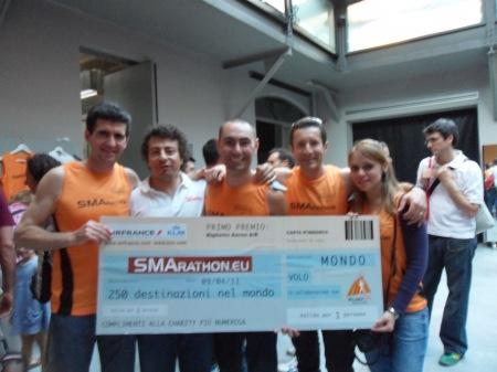 Noi “SMArathoneti” primi alla Milano City Marathon