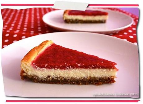 CHEESECAKE ALLE FRAGOLE