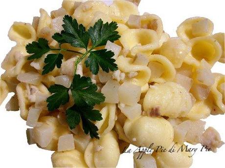 ORECCHIETTE ALLA TROTA E TOPINAMBUR