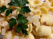 Orecchiette alla trota topinambur