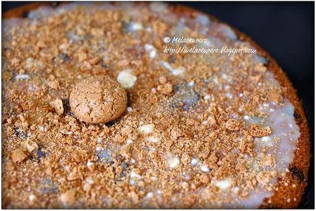 torta amaretti frutta secca cioccolato bianco