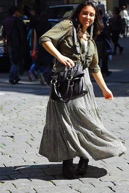 Second day in Florence - LONG DRESS