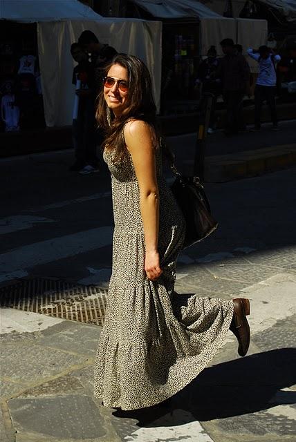 Second day in Florence - LONG DRESS