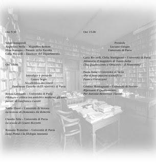 Ricordando i Maestri (Letteratura e Filologia Italiana a Pavia nel secondo Novecento)