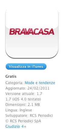 L'applicazione BravaCasa arriva con una nuova edizione per iPad L'applicazione BravaCasa arriva con una nuova edizione per iPad