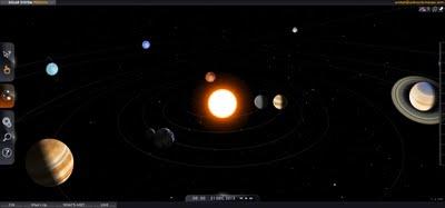 Sistema solare animato