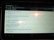 YourLifeUpdated prova Motorola XOOM, tablet Android Honeycomb