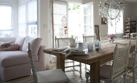 Shabby chic in salotto