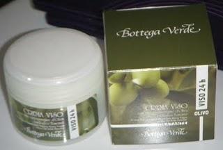 crema viso 24 ore con olio extravergine di oliva biologico toscano - Bottega Verde