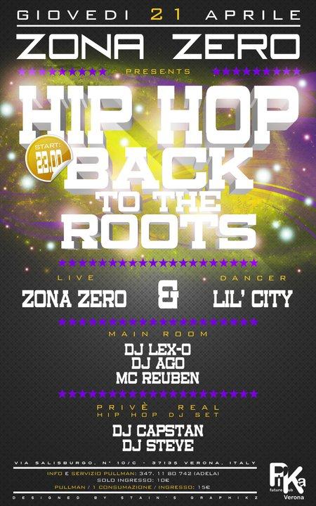 Hip Hop Back to the Roots @ Pika Verona Future Club [21 Aprile]