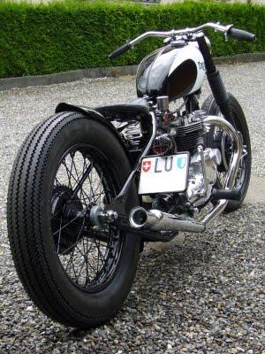 Triumph Bobber Black & White