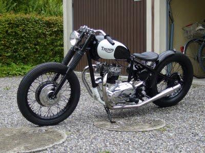 Triumph Bobber Black & White