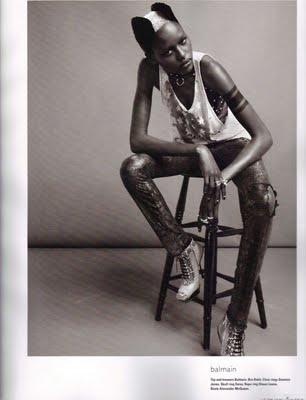 Ajak Deng X ID Magazine _Living LOUD