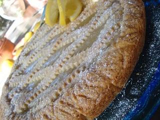 Crostata con crema di limoni