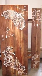 karyn fiebich_pannelli decorati con fiori