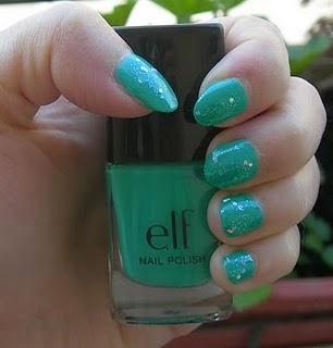 Recensione e swatches: e.l.f. Nail Polish Teal Blue e Essence Nail Art Twins n. 03 Clyde