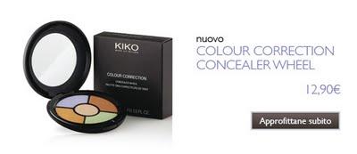 Colour Correction Concealer Wheel by Kiko