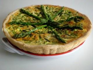 Crostata di asparagi