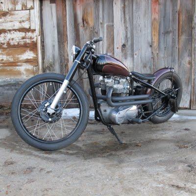 Triumph Bobber by Small City Cycles