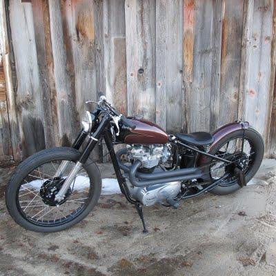 Triumph Bobber by Small City Cycles
