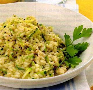 Ricetta: Risotto con le zucchine al limone Ricetta: Risotto con le zucchine al limone