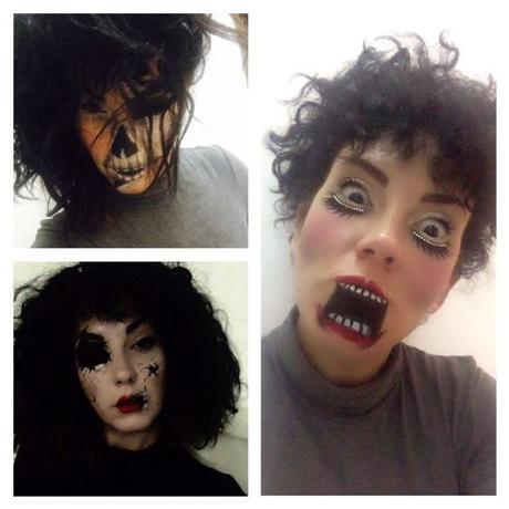 Halloween makeup- trucco facile halloween Halloween makeup!