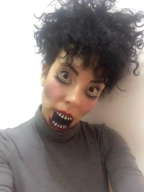 Makeup burattino halloween Halloween makeup!