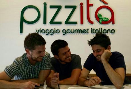 Tre giovani ingegneri per una idea: la pizza al taglio gourmet Pizzità. Da sinistra a destra, Giorgio, Marco, Pablo. Tre giovani ingegneri per una idea: la pizza al taglio gourmet Pizzità. Da sinistra a destra, Giorgio, Marco, Pablo.
